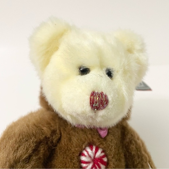 Russ Berrie Cookie Gingerbread Teddy Bear Plush Christmas Stuffed Animal - Picture 12 of 16
